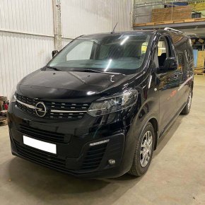 Установка задней пневмоподвески ﻿Opel Zafira Life