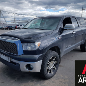 Установка задней пневмоподвески на Toyota Tundra