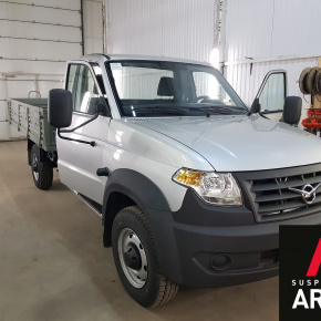 Установка пневмоподвески с системой управления на заднюю ось УАЗ PROFI 