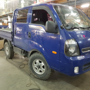 Усиленные рессоры на KIA Bongo III или пневмоподвеска