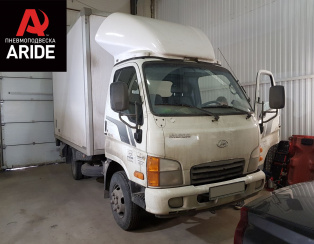 Установка пневмоподвески на Hyundai HD 35