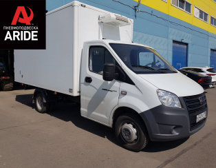 Установка задней пневматической подвески с управлением из салона ﻿ГАЗ (GAZ) Газель NEXT