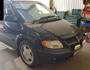 Установка задней пневмоподвески ﻿Dodge Caravan