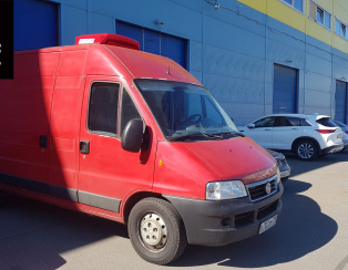 Установка задней пневмоподвески ﻿Fiat Ducato с двухконтурной системой контроля давления