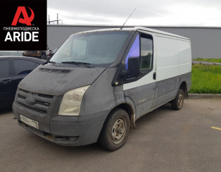 Установка комплекта задней пневмоподвески с управлением из салона ﻿Ford Transit RWD