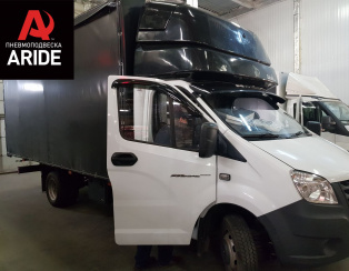 Установка пневмоподвески с системой управления ﻿ГАЗ (GAZ) Газель NEXT