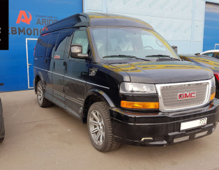 Установка передней пневмоподвески с управлением из салона ﻿GMC Savanna 2500