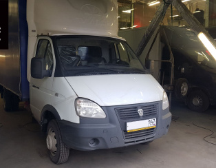 Установка передней и задней пневмоподвески с управлением из салона ﻿﻿ГАЗ (GAZ) Газель