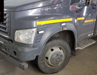 Установка передней и задней пневмоподвески с управлением из салона ﻿﻿ГАЗ (GAZ) Газон NEXT