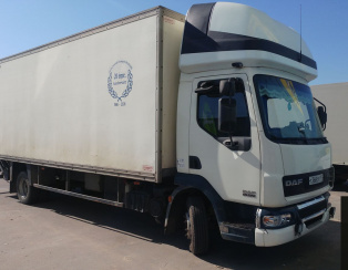 Установка пневмоподвески на переднюю и заднюю ось DAF 45.220 (27.06.2018)