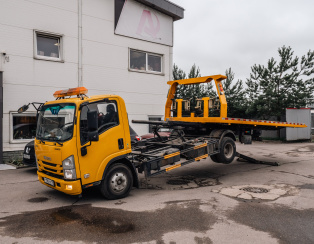 Пневмоподвеска на Isuzu ELF 9.5