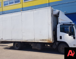 Установка пневмоподвески на заднюю ось ISUZU NPR75