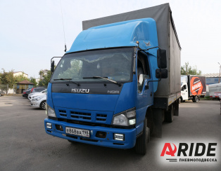 Пневмоподвеска на Isuzu NQR