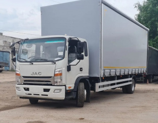 Установка вспомогательной пневмоподвески на JAC N120