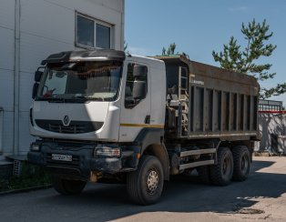 Пневмоподвеска на Renault Kerax