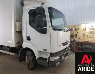 Установка пневмоподвески на переднюю и заднюю ось Renault Midlum