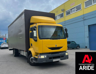 Установка комплекта пневмоподвески Renault Midlum