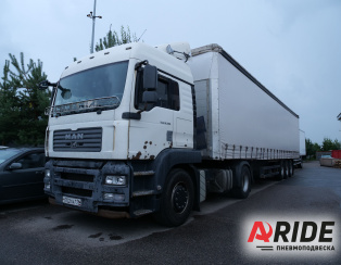 Механизм подъёма оси SAF Schmitz