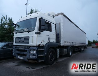 Механизм подъёма оси SAF Schmitz