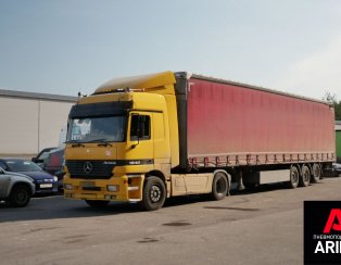 Механизм подъема оси SAF на полуприцеп Schmitz