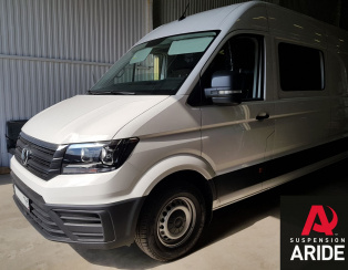 Установка пневмоподвески на заднюю ось Volkswagen Crafter 4WD