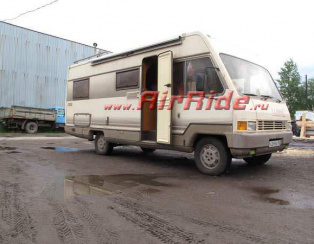 Пневмоподвеска на автодом Fiat Ducato