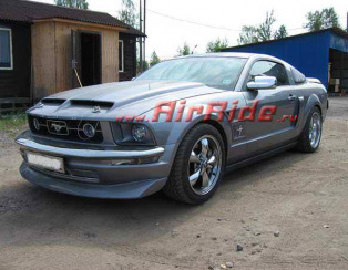 Пневмоподвеска на Ford Mustang GT 2006г.в.