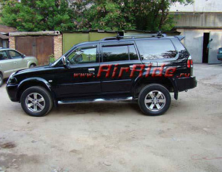 Пневмоподвеска на Mitsubishi Pajero Sport