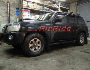 Пневмоподвеска на Nissan Patrol