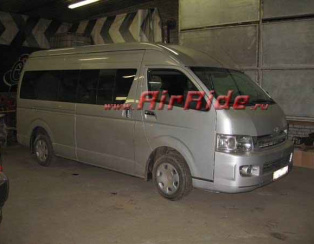 Пневмоподвеска на Toyota HiAce