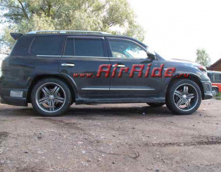 Пневмоподвеска на Toyota Land Cruiser 200