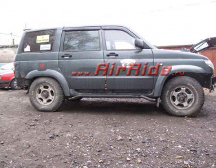 Пневмоподвеска на УАЗ Патриот