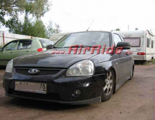 Пневмоподвеска на ВАЗ Приора Купе 2010г.в.