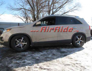 Пневмоподвеска на Kia Sorrento 2011