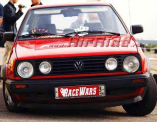 Пневмоподвеска на Volkswagen Golf II