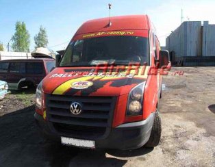 Пневмоподвеска на VW Crafter