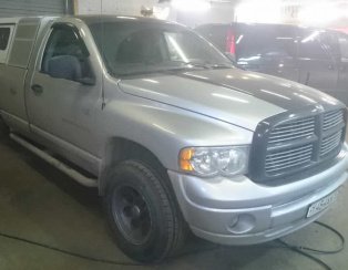 Установка пневмоподвески на Dodge Ram 1500