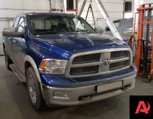 Установка пневмоподвески на RAM 1500