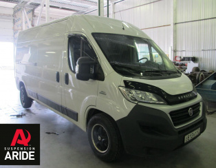 Установка пневмоподвески Фиат Дукато 2017