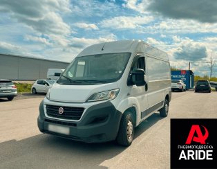 Установка пневмоподвески на Fiat Ducato