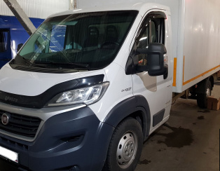 Быстрая установка задней пневмоподвески Fiat Ducato
