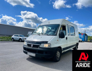 Установка пневмоподвески на Fiat Ducato