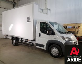 Установка усиленной пневмоподвески на заднюю ось Fiat Ducato