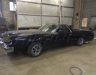 Пневмоподвеска на Ford Ranchero 1979 года