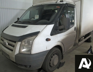 Установка пневмоподвески на заднюю ось Ford Transit 2008, задний привод