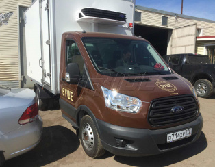 Пневмоподвеска на Ford Transit RWD спарка (модификация 2015г.)