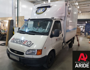 Установка пневмоподвески на заднюю ось Ford Transit (задний привод) (07.06.2018)