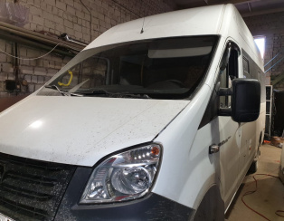 Установка пневмоподвески на Газель Next в Екатеринбурге