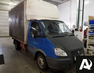 Установка пневмоподвески на заднюю ось Газель Бизнес