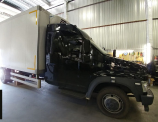 Пневмоподвеска Газон Next на усиленных пневмоподушках - установка